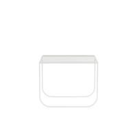 Asplund Table basse Tati Lounge High verre. white