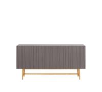 Asplund Table d'appoint Vass 60 180 storm grey. chêne blanc p2 support