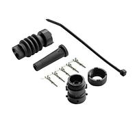 ASPÖCK Connecteur à baïonnette 5 Broches 12V kit Complet Joint détanchéité Broches Chape écrou Remplacement Rapide et Fixation très sûre Feux arrière pour remorque Auto