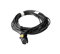 ASPÖCK Faisceau électrique 5m 12V prise 7 broches avec 2 baïonnettes 5 broches section 0,75mm2 câblage de feux arrière à connexion fiable pour remorque et voiture utilitaire