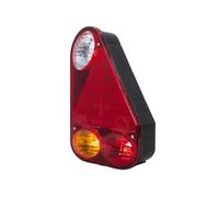 ASPÖCK Feu arrière Earpoint III Droit connecteur baïonnette 5 Broches 12-24V IP54 Bloc Optique déclairage arrière Robuste et très fiable pour remorque Camion et Tracteur