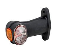ASPÖCK Feu de gabarit Superpoint II universel positions avant arrière et latérale blanc rouge orange câble 1m IP68 E9 lampe de signalisation pour remorque et utilitaire lourd