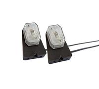 Aspöck Kit de 2 Feux de Gabarit FLEXIPOINT I 12 V avec Support