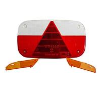 UNITRAILER Cabochon Universel pour Feux Arrière Multipoint 3 Aspöck - Cache pour Remorque avec Triangle, Feu de Position, Stop, Clignotant et Anti-Brouillard