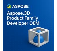 Aspose.3D Product Family Developer OEM