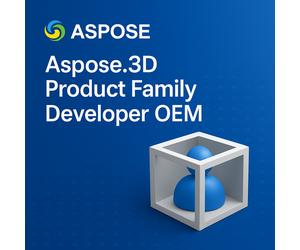 Aspose.3D Product Family Developer OEM