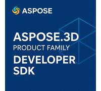 Aspose.3D Product Family Developer SDK