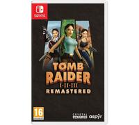 Tomb Raider 1-3 Remastered Starring Lara Croft - Switch