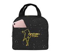 AsqLdQM Jethro Musics Tull Sac à déjeuner isotherme portable en aluminium épais pour homme et femme Noir