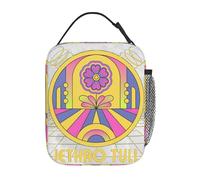 AsqLdQM Jethro Musics Tull Sac à déjeuner isotherme portable étanche pour homme et femme Noir