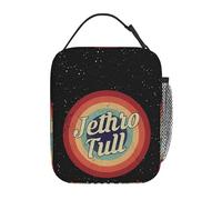 AsqLdQM Jethro Musics Tull Sac à déjeuner isotherme portable étanche pour homme et femme Noir