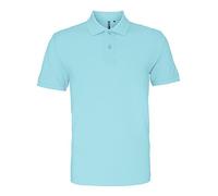 Asquith & Fox Asquith and Fox Men's Polo, Bleu (Bright Ocean 000), XX-Large (Taille Fabricant: 2XL) Homme
