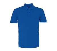 Asquith & Fox Asquith and Fox Men's Polo, Bleu (Bright Royal 000), Medium Homme