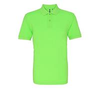Asquith & Fox - Polo manches courtes - Homme (XL) (Vert néon) - UTRW3471 Vert Néon