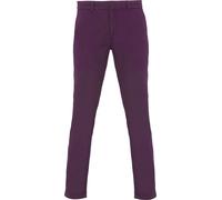 Asquith & Fox Damen Chino-Hose RW4909 (2XL) (Violett)