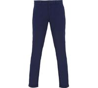 Asquith & Fox Damen Chino-Hose RW4909 (XS) (Marineblau)