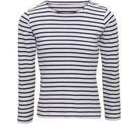 Asquith & Fox - Marinière COASTAL - Femme (XL) (Blanc / bleu marine) - UTRW6028 Blanc / Bleu Marine G