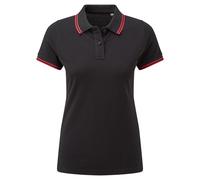 Asquith & Fox - Polo manches courtes motif/style col et ourlets bras (RW6644)