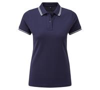 Asquith & Fox - Polo manches courtes motif/style col et ourlets bras (RW6644)