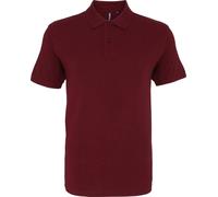 Asquith & Fox Polo pour homme, manches courtes RW3471 (3XL) (Bourgogne)