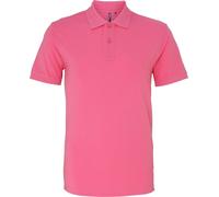 Asquith & Fox Polo pour homme, manches courtes RW3471 (S) (Rose)