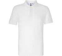 Asquith & Fox Polo pour homme, manches courtes RW3471 (XL) (Blanc)