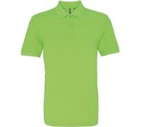 Asquith & Fox Polo pour homme, manches courtes RW3471 (XL) (Vert fluo)