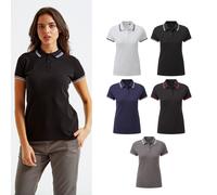 Asquith & Fox polo tipped polo aq021 classique pour femme