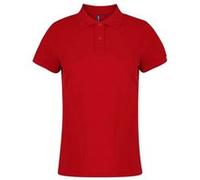Asquith & Fox Women's Polo, Rouge (Red 000), 42 (Taille Fabricant: Large) Femme