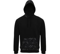 Asquith & Fox - Sweatshirt à capuche - Homme (L) (Noir / Gris) - UTRW6241 Noir / Gris