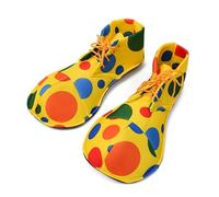 ASQzhuLIWing Costumes de carnaval Chaussures de clown accessoires de clown de déguisement de bal costumé adaptées à Halloween Cadeaux de Noël Carnaval Habillage mascarade jeu de rôle sur scène