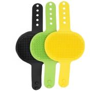 ASQzhuLIWing Lot de 3 brosses de toilettage pour chiens et chats à poils longs et courts pour enlever les poils morts