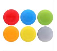 ASQzhuLIWing Lot de 6 frisbees Souples, Jouets de Plage, Jeux d'extérieur, Jeux de Lancer et de réception, Le pour Les fêtes et Les Anniversaires