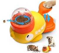 ASQzhuLIWing Mangeoire à Canard Jaune, mangeoire éducative pour Chiens et Chats, Repas Amusants Convient pour la Distribution de Nourriture pour Animaux de Compagnie mangeoire à collation Interactive