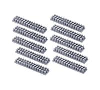 AsrMyjcx 10 Pièces 3D IMPRIMANCE Silicone BUSSION BUSSION KET de BUXE Nettoyant Brosses Filaments Nettoyer pour