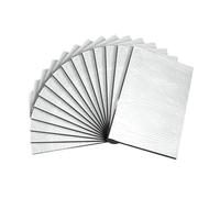 AsrMyjcx 15 Tapis Insonorisants et Isolants Thermiques Auto-adhésifs et Ignifugés pour Voiture (Capot, Parois Intérieures, B), 5mm