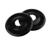 AsrMyjcx 2 Pièces Protège-Rayons de Roue de Vélo Disque Défenseur Arrière Accessoire en Plastique Anti-Usure Léger et Adapté aux Vélos Pliants Vélo