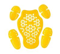 AsrMyjcx 5pcs Motorcycle Coat Inserts Oreillers de Protection pour Les Motards Amovibles