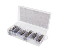 AsrMyjcx 600 Pièces Agrafes Chaudes Soudage INOX Baguettes Réparation Facile pour Machines Soudure Pièces Automobile Adaptées Atelier Garage, 600 Pièces