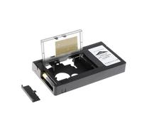 AsrMyjcx Adaptateur de Cassette VHS C Cassettes VHS Professionnelles 12 Mm Svhs Svhs-c vers VHS