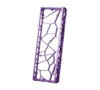 AsrMyjcx Boîtier de Clavier Aluminium Coque Cadre Châssis Structure Ajourée pour Poids Réduit et Refroidissement Texture Lisse Anodisée Compatibilité Carte 60, Color to 3