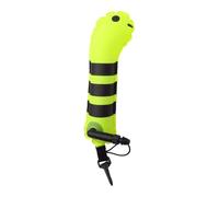 AsrMyjcx Bouée de Marquage pour Plongée en Surface, Tube Marqueur, Cadeau, Accessoire Léger, Bouée Gonflable Compacte pour La Plongée sous-Marine, Jaune Fluo