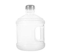 AsrMyjcx Bouteille d'eau, Seau à Eau, Récipient de Stockage, Bidon Ménager, Seau, PC Pratique, Robuste pour La Salle de Sport, Rei, 3l Transparent