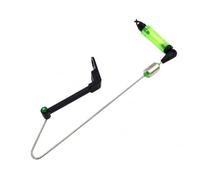 AsrMyjcx Capteur Touche Pêche avec Support en Acier Inoxydable et Corps Cylindrique Transluci pour Une Détection Instantanée s Touches, Vert