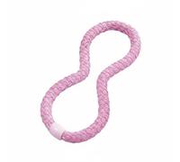 AsrMyjcx Cercle Fitness Taille Anneau Rembourré Exercice Musculaire Flexibilité Utilisation Routine Connecteur Lisse Matériau Polyester Alliage Adapté pour, Rose, 6 Livres