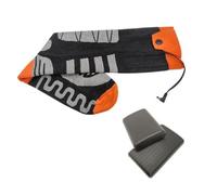 AsrMyjcx Chausstes Ski Chauffantes Taille Chausstes Hautes Chauffantes Contrôle par Application Durables pr Camping