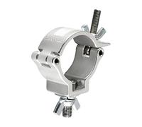 AsrMyjcx Colliers de Serrage Haut de Gamme, Conception Robuste, Compatibles avec Les Tubes de 48 à 51 Mm, Argent