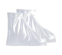 AsrMyjcx Couvre-chaussures Imperméables Réutilisables Dotés D'Une Semelle Robuste et D'Un Système de Fermeture Pratique pour Hommes et Femmes à Utiliser Lors D, M
