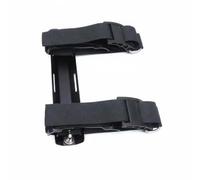 AsrMyjcx Dispositif de Flottabilité de Plongée Adaptateur Monobouteille Compact Harnais de Bloc Sangle de Serrage Support de Bouteille Alliage d'Aluminium, Noir, XS