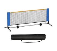 AsrMyjcx Filet de Pickleball, Système de Filet D'entraînement, Cadre en Métal, Polyester Oxford, Sac de Transport Inclus pour Usage Collectif et Lo, Alliage de Fer 6.1 M